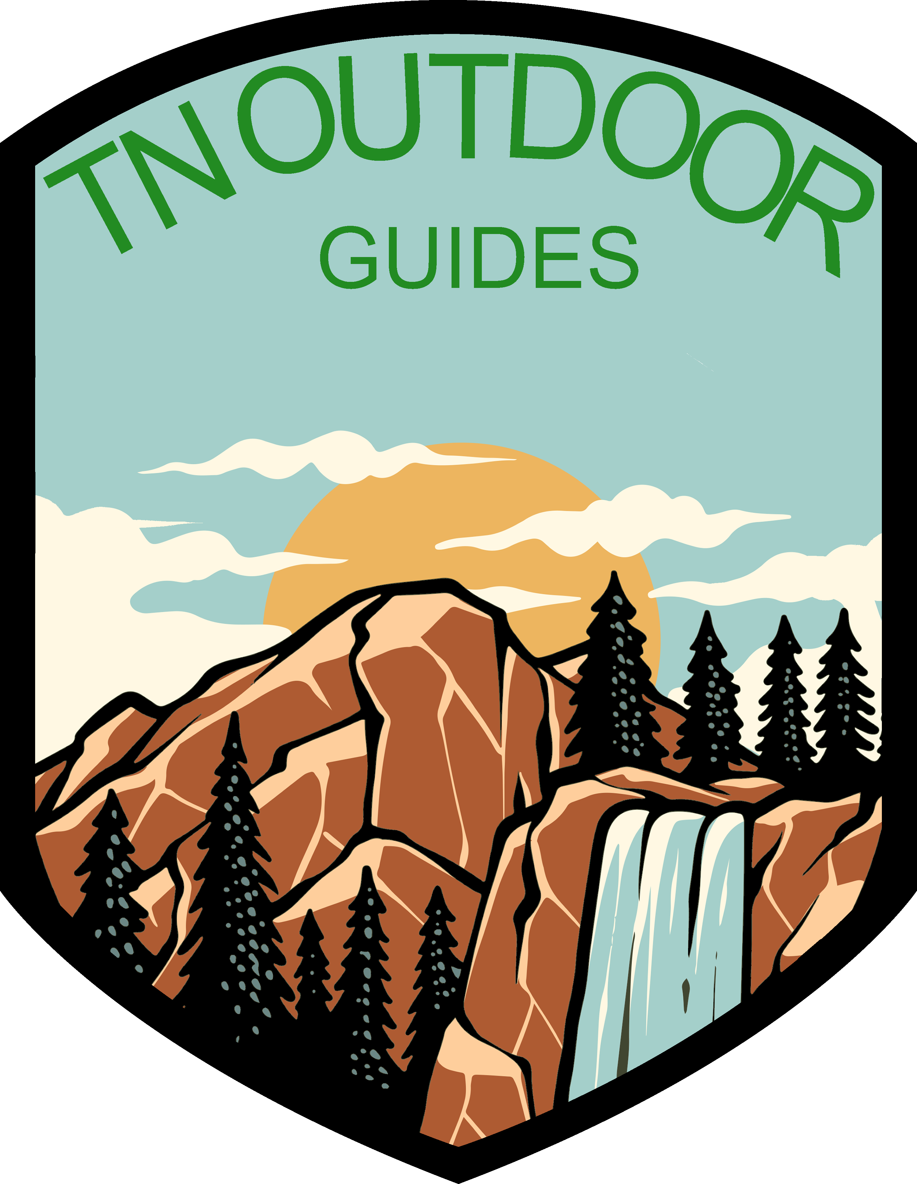 tn outdoor guides badge logo